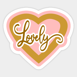 Lovely Love Sticker